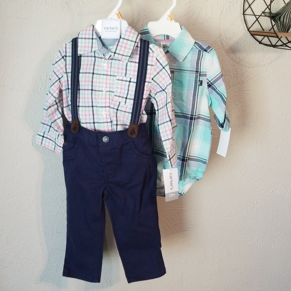 Bundle Carter's outfit and Baby B'gosh shirt - Picture 2 of 8